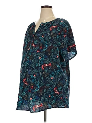 Motherhood Short Sleeve Blouse (view 1)