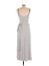 Gap Stripes Gray Casual Dress Size L (tall) - photo 2