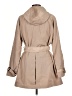 Cynthia Rowley 100% Polyester Tan Trenchcoat Size L - photo 2