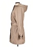 Cynthia Rowley 100% Polyester Tan Trenchcoat Size L - photo 5