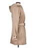 Cynthia Rowley 100% Polyester Tan Trenchcoat Size L - photo 4