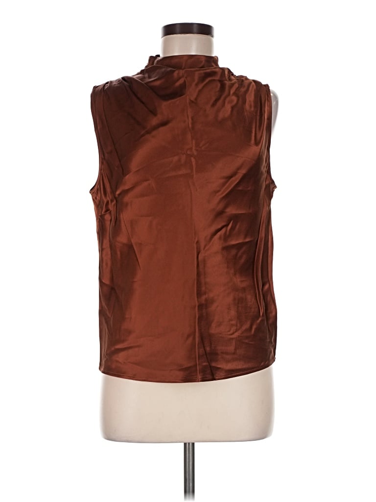 Pre-owned Rails Sleeveless Blouse In Brown