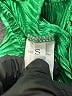 Unbranded 100% Polyester Solid Green Shorts Size S - photo 3