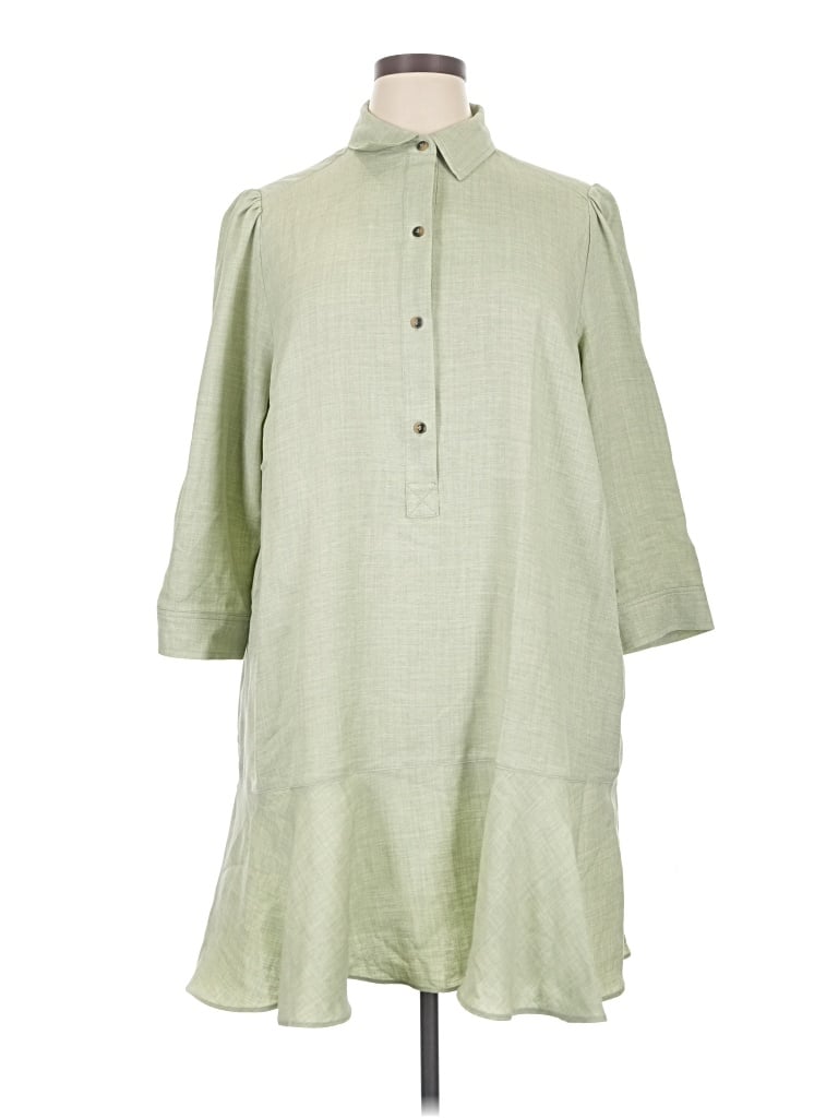 Pre-owned Emma & Michele Casual Dress In Green