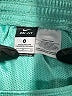 Nike 100% Polyester Stripes Green Athletic Shorts Size S - photo 3