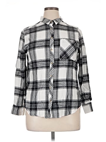 Arizona Jean Company Long Sleeve Button-Down Shirt (view 1)