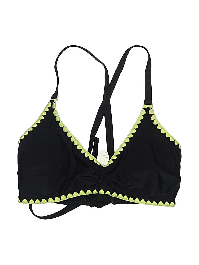 Pre-owned Cupshe Swimsuit Top Black Swimwear