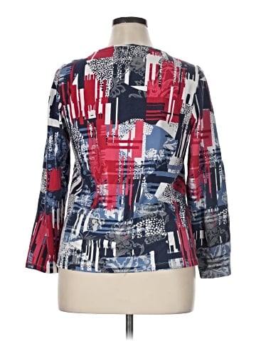 Cj Banks Long Sleeve Blouse (view 2)