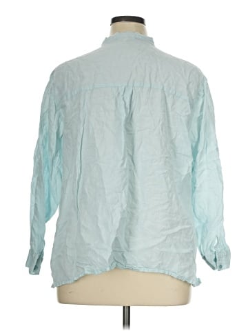 Eileen Fisher Long Sleeve Blouse (view 2)
