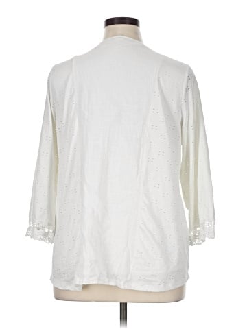 Cj Banks 3/4 Sleeve Blouse (view 2)