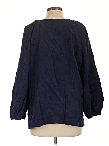 Caslon Long Sleeve Blouse (view 2)