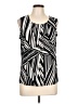 Kasper Black Sleeveless Blouse Size L - photo 1