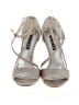 White by Vera Wang Silver Sandals Size 8 1/2 - photo 2