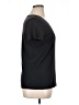 Basic Editions Solid Black Short Sleeve T-Shirt Size XL - photo 4