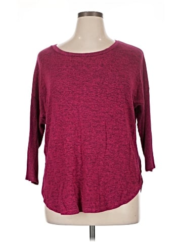 Bobeau 3/4 Sleeve Top (view 1)