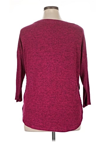 Bobeau 3/4 Sleeve Top (view 2)