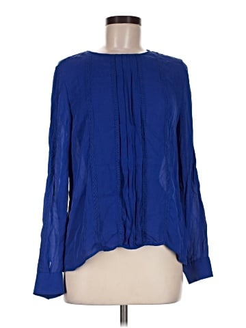 J.Crew Long Sleeve Silk Top (view 1)