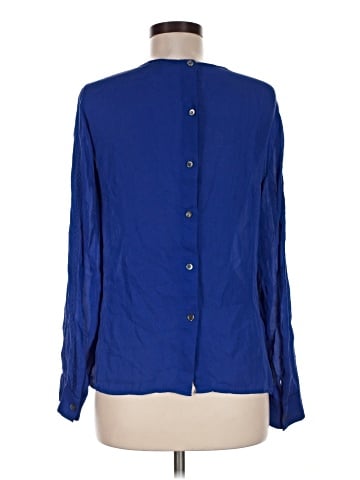 J.Crew Long Sleeve Silk Top (view 2)