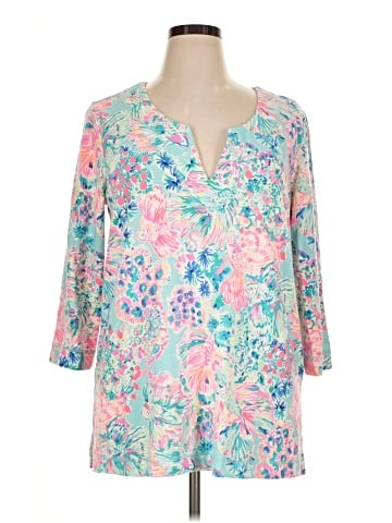 Lilly Pulitzer 3/4 Sleeve Blouse (view 1)