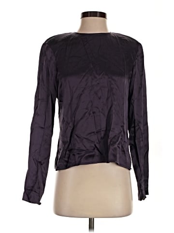 Linda Allard Ellen Tracy Long Sleeve Silk Top (view 1)
