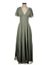 Lulus 100% Polyester Green Casual Dress Size S - photo 1