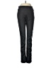 BCBGMAXAZRIA 100% Polyurethane Chevron-herringbone Black Active Pants Size M - photo 1