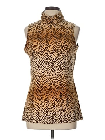 August Silk Sleeveless Blouse (view 1)
