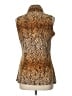 August Silk Gold Sleeveless Blouse Size L - photo 2