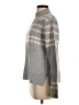 Club Monaco 100% Wool Chevron-herringbone Gray Wool Pullover Sweater Size M - photo 5