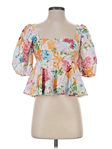 Buddy Love 3/4 Sleeve Blouse (view 1)
