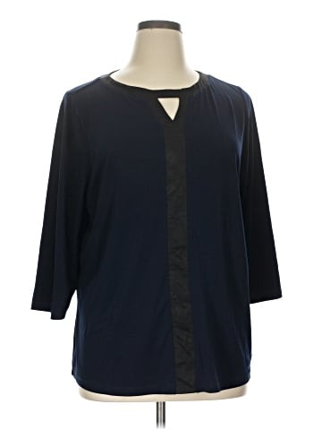 Cj Banks 3/4 Sleeve Blouse (view 1)