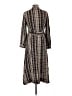 Hatch Plaid Brown Casual Dress Size L (estimated) - photo 2