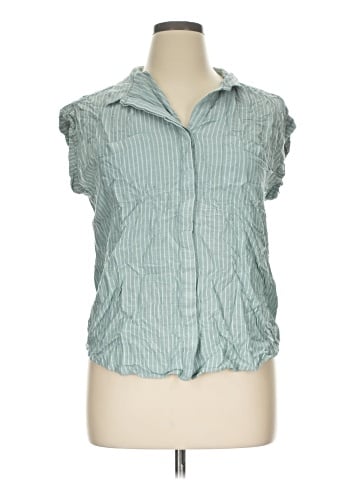 Jachs Girlfriend Sleeveless Button-Down Shirt (view 1)