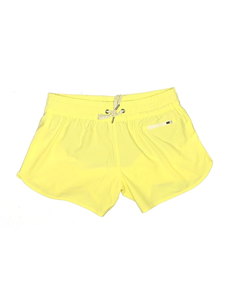 Pre-owned Vuori Athletic Shorts In Yellow