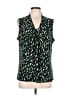Kasper Green Sleeveless Blouse Size L - photo 1
