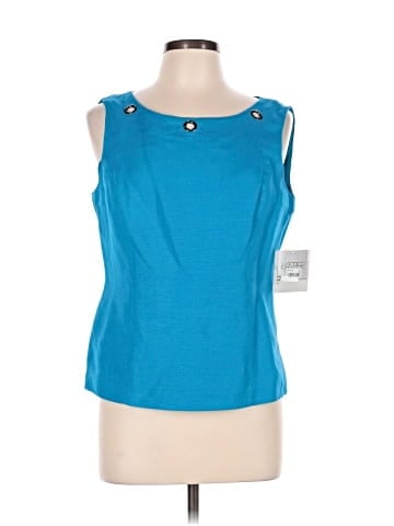 Kasper Sleeveless Top (view 1)