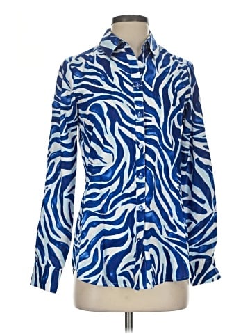Foxcroft Long Sleeve Blouse (view 1)