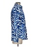Foxcroft 100% Cotton Animal Print Blue Long Sleeve Blouse Size 4 - photo 4