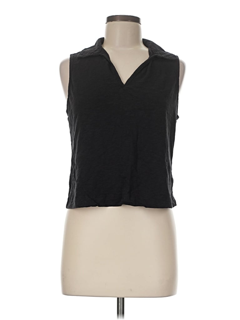 Pre-owned Wilt Sleeveless Blouse In Black