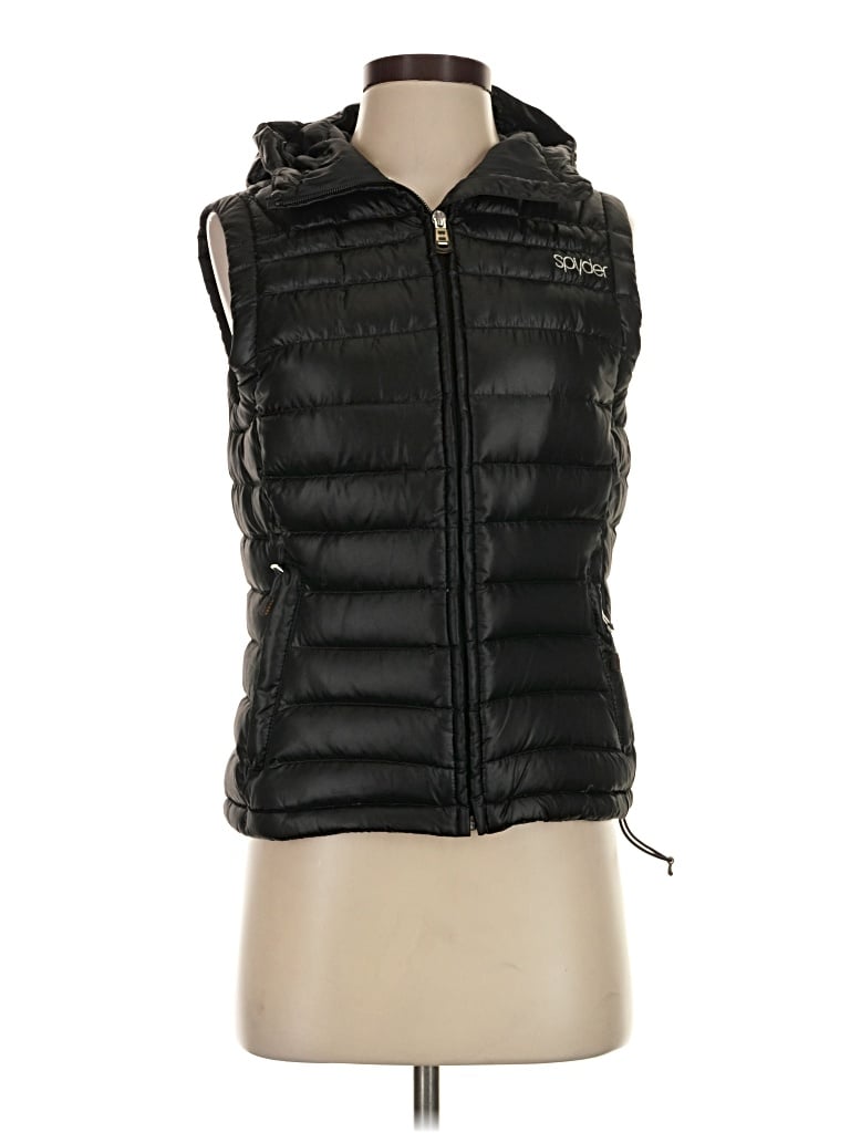 Pre-owned Spyder Vest In Black