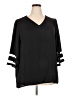 Zenana 100% Polyester Black 3/4 Sleeve Blouse Size 3X - photo 1