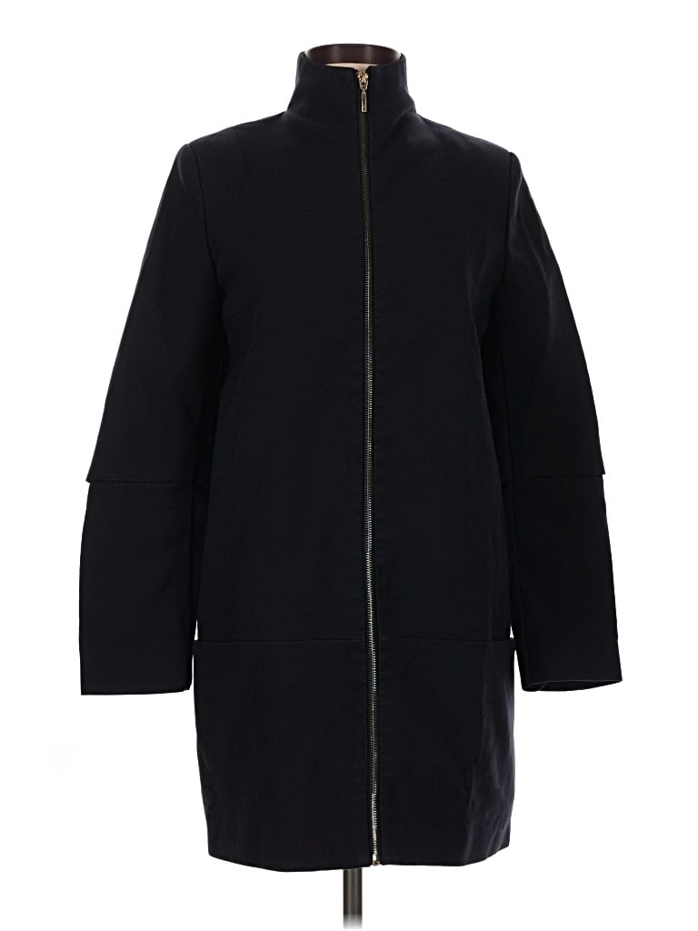 Pre-owned Zara Basic Coat In Black