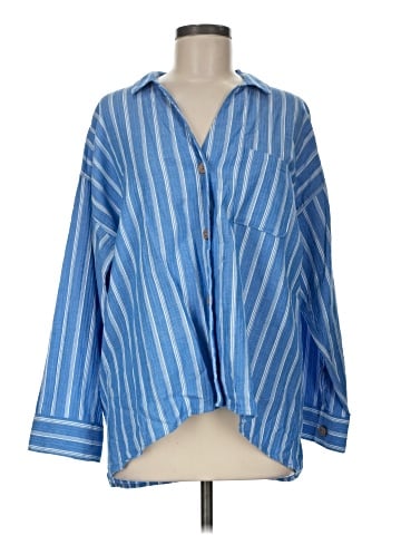 Escada 3/4 Sleeve Button-Down Shirt (view 1)