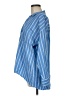 Escada Stripes Blue 3/4 Sleeve Button-Down Shirt Size M - photo 5