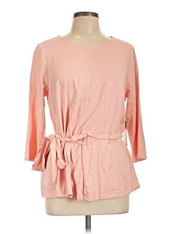 Halogen 3/4 Sleeve Blouse (view 1)