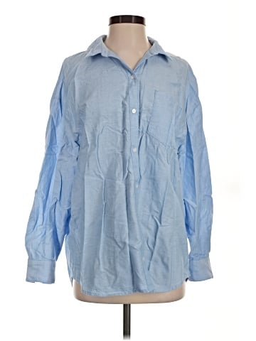 Old Navy Long Sleeve Button-Down Shirt (view 1)