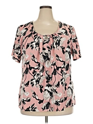 Notations Short Sleeve Blouse (view 1)