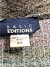 Basic Editions Teal Long Sleeve Top Size S - photo 7