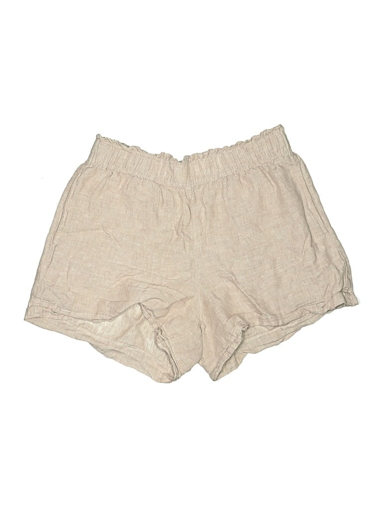 Pre-owned Quince Shorts In Tan