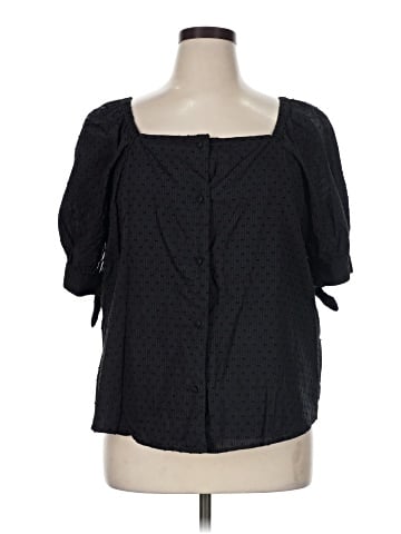 LC Lauren Conrad 3/4 Sleeve Blouse (view 1)